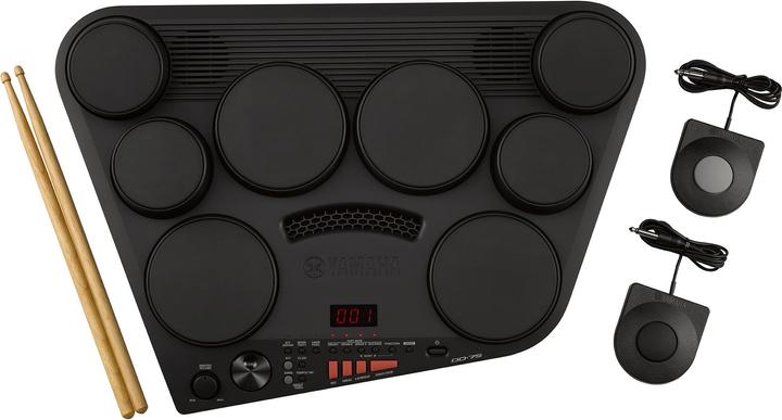 Produktbild Yamaha E-Drum DD-75 Schwarz inkl. Dru (E-Drum)