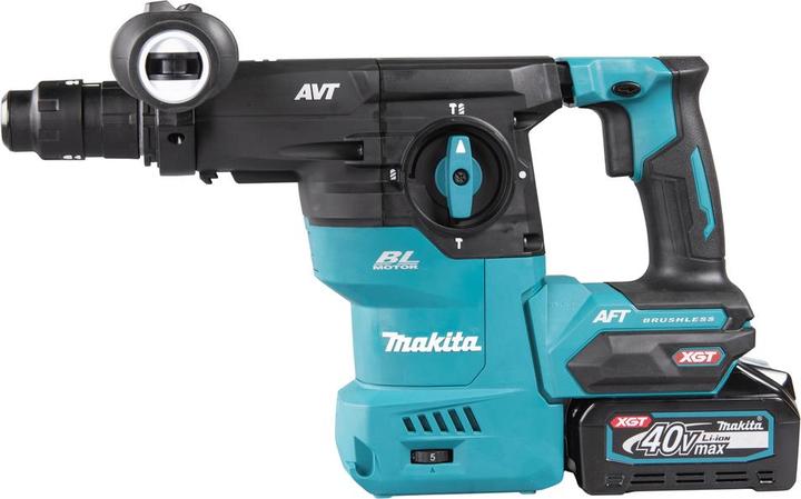 Actual product image Makita 40V Battery combi hammer HR009GM202 with quick-change chuck (Rechargeable battery operated)