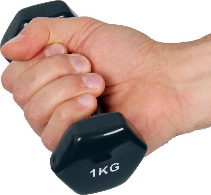 Produktbild Tanga Sports ® Vinyl Fausthantel (1 x 1 kg)