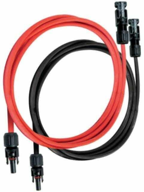 Actual product image Uniteck Solar cable red black 6mm2 MC4 20m (Solar cable)