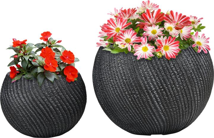 Produktbild Outsunny Pflanztöpfe mit Entwässerungsloch (40 cm)