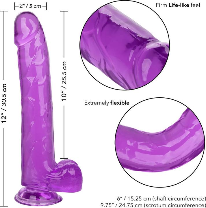 Produktbild CalExotics Size Queen™ 10"/25.5 cm - Purple