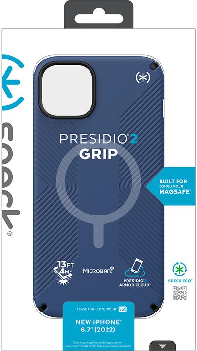 Produktbild speck Presidio Grip 2 Schutzhulle fur Apple (Apple iPhone 15 Plus, Apple iPhone 14 Plus)
