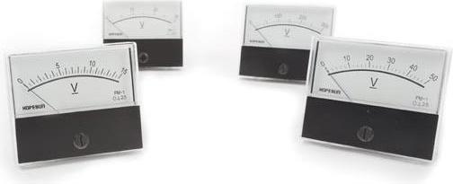 Produktbild Velleman ANALOGES EINBAU-SPANNUNGSMESSGERÄT 300 V AC / 60 x 47 mm