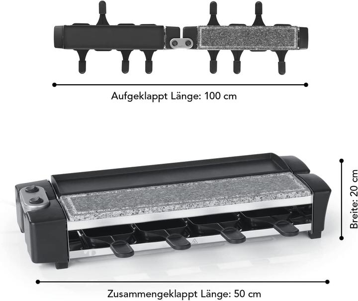 Image du produit Maxxmee Racletteofen für 8 Personen