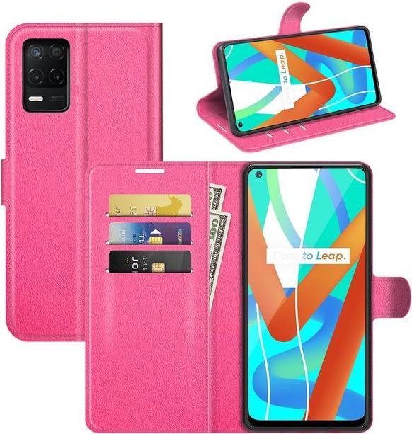 Produktbild MU Classic Litchi Leder Bookcover Series (Realme 8 5G)