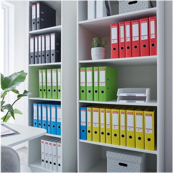 Actual product image Leitz Esselte Esselte Binder A4 Vivid NO.1 power mech. 75MM BLUE (A4, 75 mm, 1 Piece)
