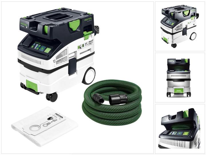 Image du produit Festool Aspirateur mobile CTM MIDI I CLEANTEC (Aspirateur eau et poussière)