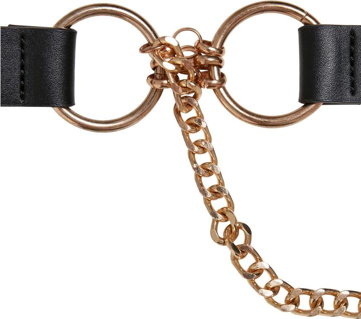 Actual product image Urban Classics Synthetic Leather Belt With Chain (S, M)