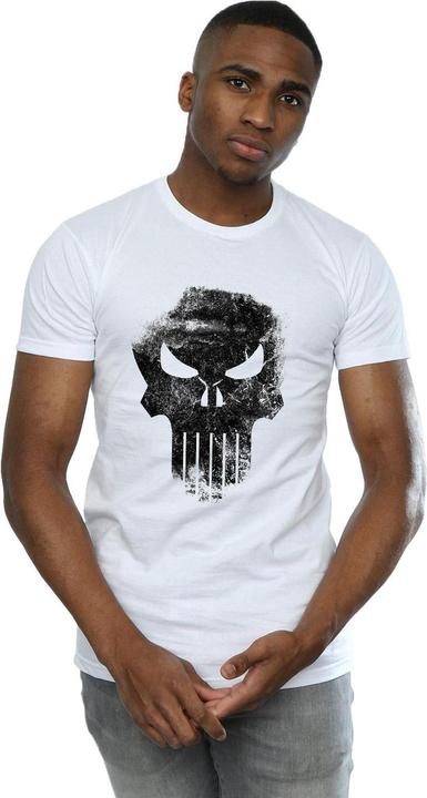 Immagine prodotto The Punisher Distrressed Skull Maglietta Uomo (M)