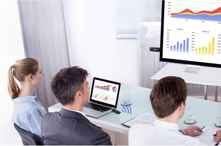 Actual product image SpeaKa Professional SP-TR-450 HDMI-Funkübertragung Set 50 m 30 Hz 3840 x 2160 Pixel integrierte