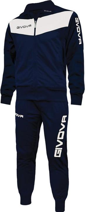 Produktbild Givova Tuta Visa Trainingsanzug marineblau/weiss TR018 0403 M (M)