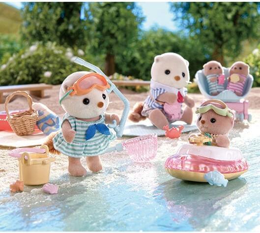 Produktbild Sylvanian Families Seeotter Schnorchel Spielset