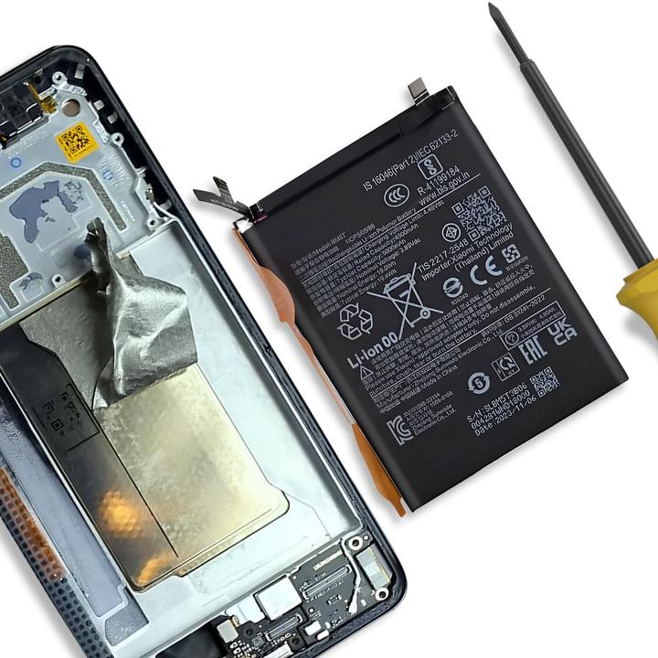 Actual product image Clappio Battery for Xiaomi 13T / Poco X6 Pro Capacity 5000mAh