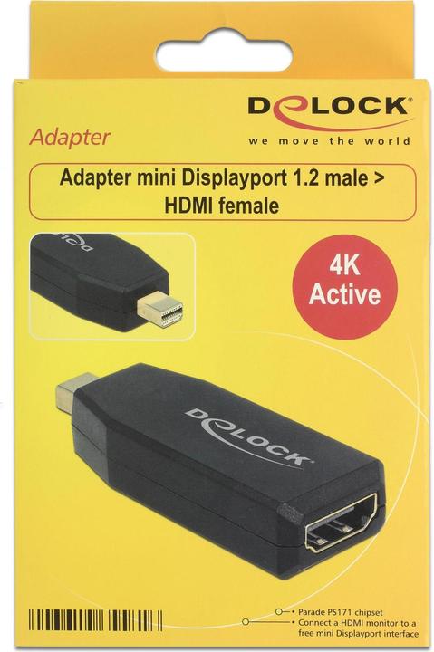 Produktbild Delock Mini DP zu (HDMI, 6.10 cm)