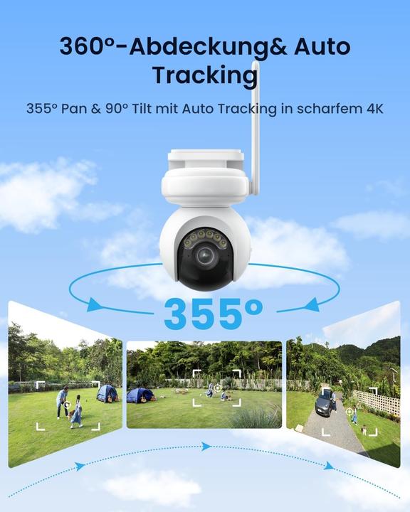 Produktbild Reolink B660 Altas PT Ultra + Solar (3840 x 2160 Pixels)