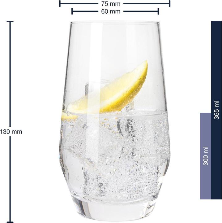 Actual product image Leonardo Puccini (3.65 dl, 6 x, Long drink glasses)