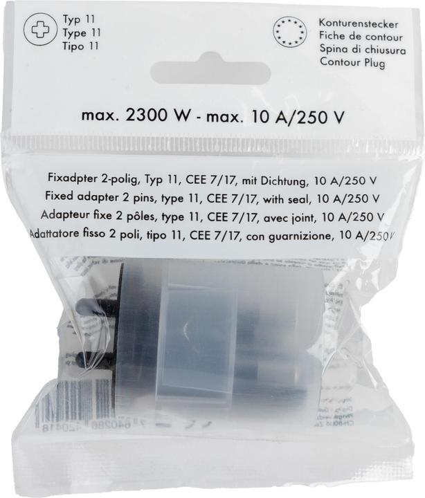 Produktbild Company Supplies Fixadapter (Typ 11, CEE 7/17)