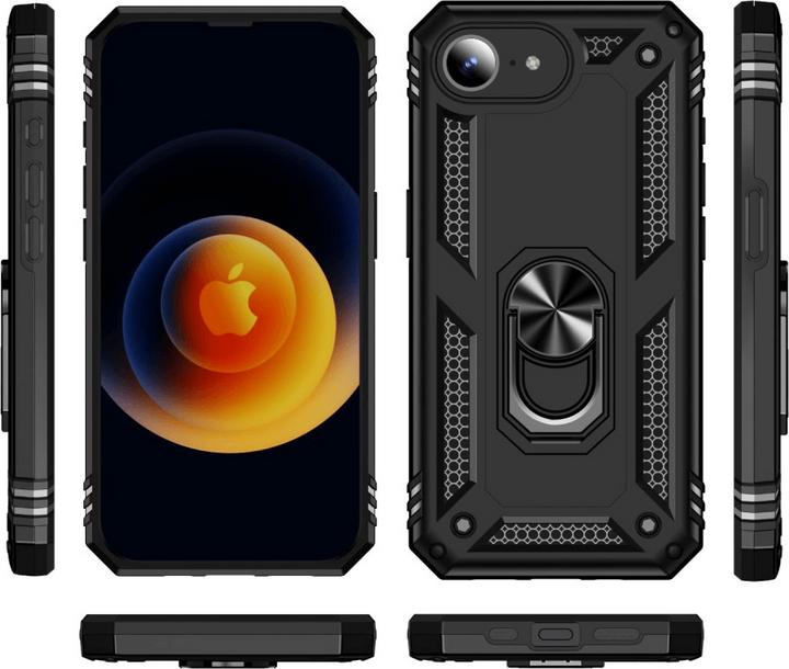 Actual product image Cover-Discount iPhone 16e - Robustes Back Cover mit Kickstand (Apple iPhone 16e)