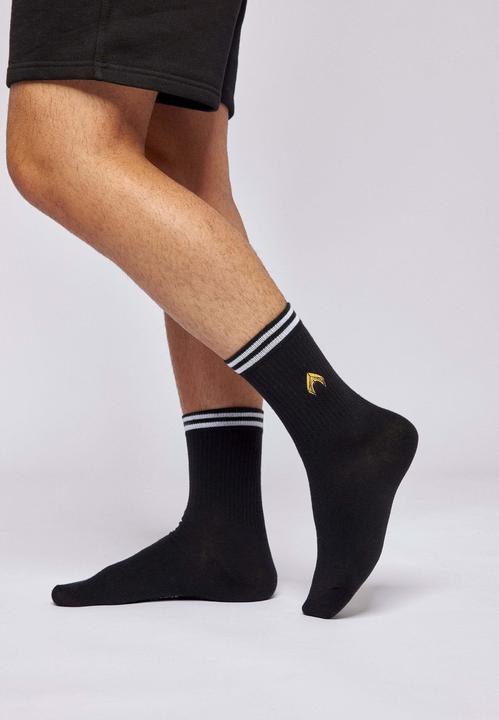 Actual product image Snocks Hohe Sportsocken mit Streifen (pack of 2, 35 - 38)