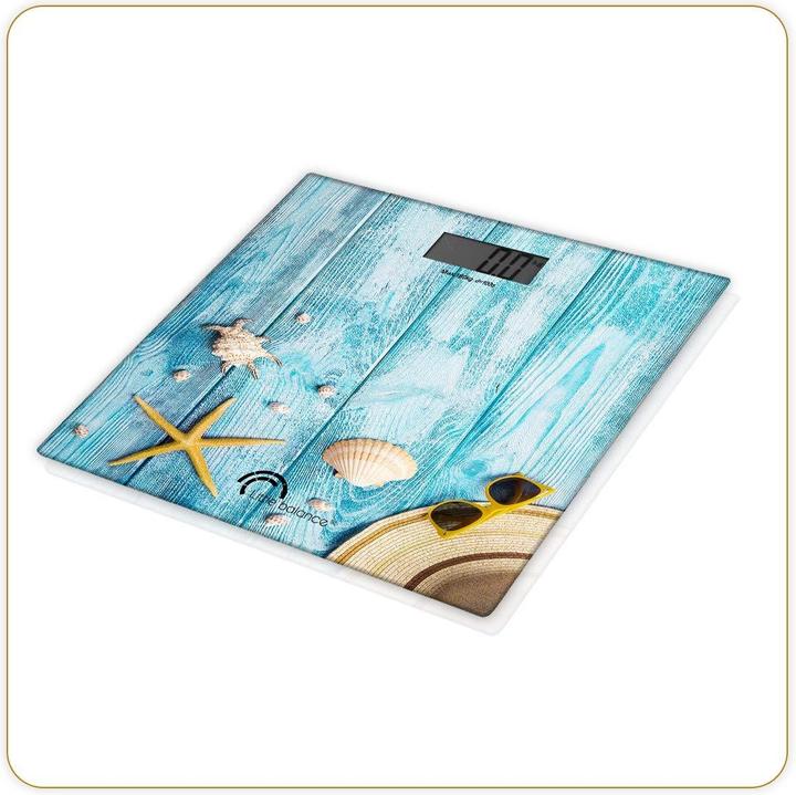 Actual product image Little Balance Coquillages Square Electronic Personal Scale (180 kg)