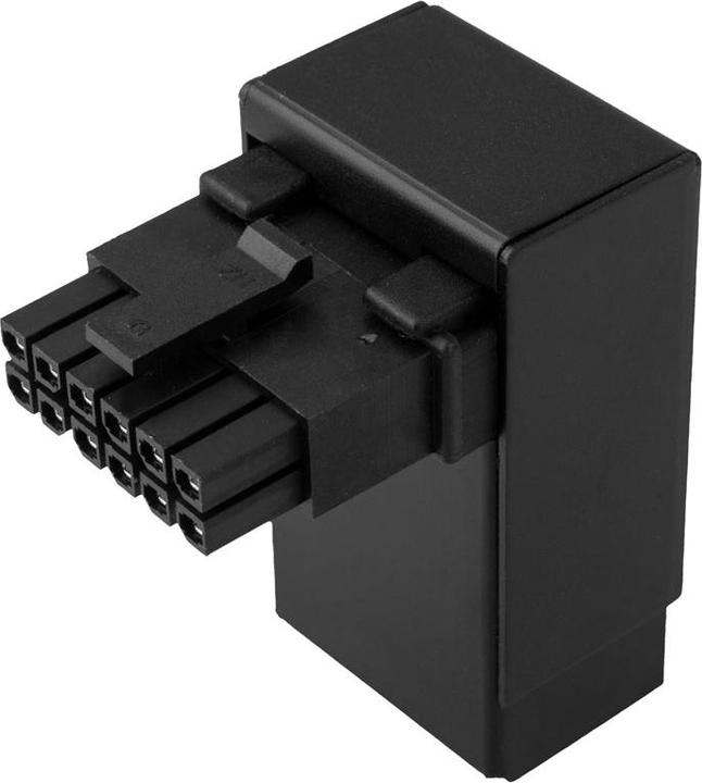 Kolink Adaptateur Core Pro 12V-2x6 90 Degree - Type 2, noir