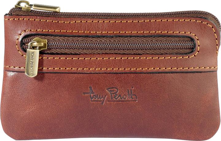 Tony Perotti Key Pouch With Zipper And Coin Pocket