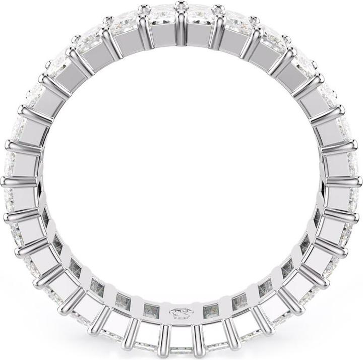 Produktbild Swarovski Matrix Ring Baguette Schliff Weiss (60)