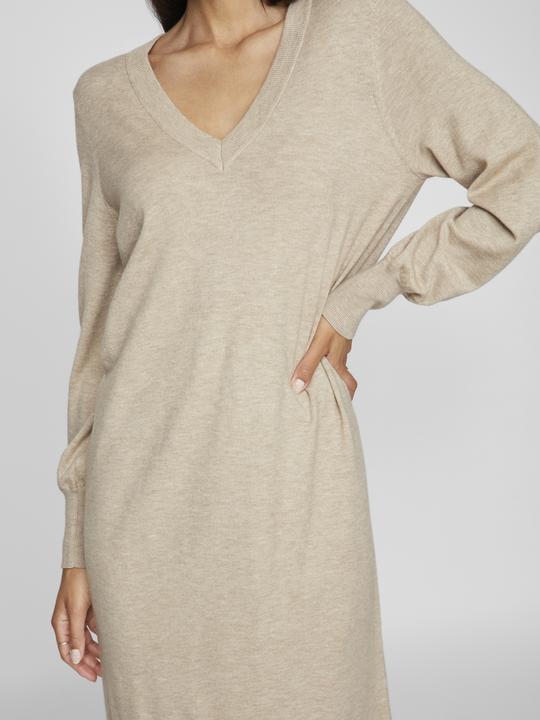 Actual product image Vila V-neck knit dress (L)