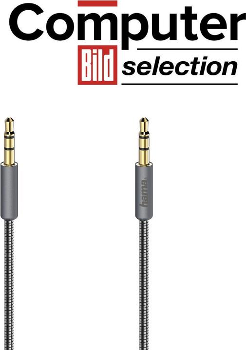 Produktbild Hama Elite (0.75 m, 3.5mm Klinke (AUX))