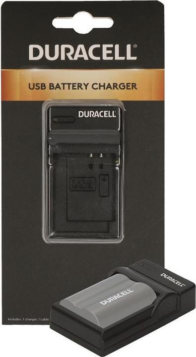 Actual product image Duracell Charger with USB cable for DRNEL3/EN-EL3/EN-EL3a (Charger)