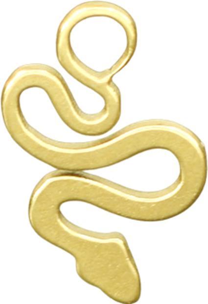 Image du produit Star Piercing Anhänger vergoldet Schlange Basic (sans laiton, Acier chirurgical 316L)