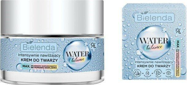 Produktbild Bielenda Water Balance Intensive feuchtigkeitsspendende Tages- und Nacht-Gesichtscreme 50ml (50 ml, 24h Creme)