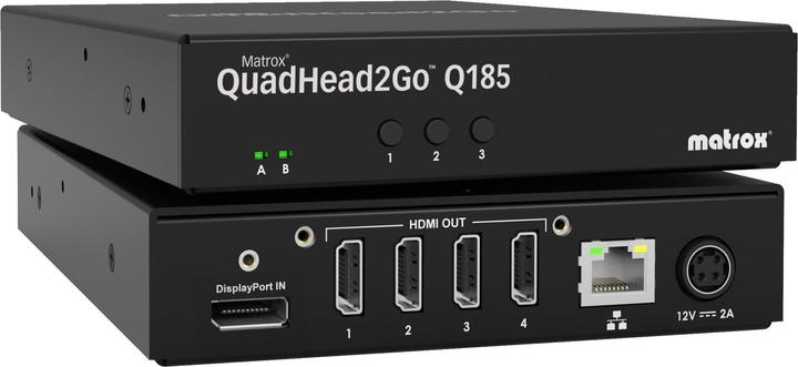 Produktbild Matrox QUADHEAD2GO Q155 4K (1 GB)