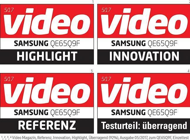 Produktbild Samsung Qe65q9f (65", LCD, 4K, 2017)