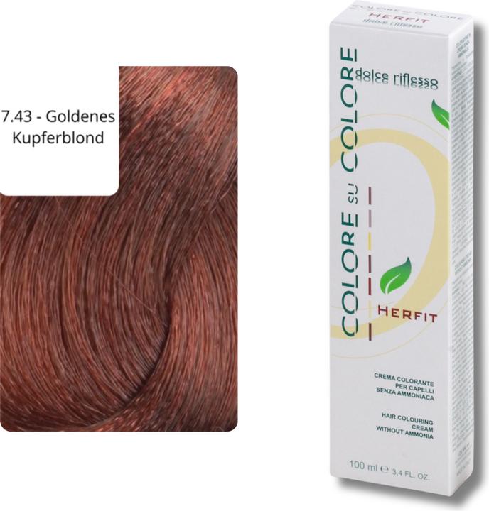 Image du produit XanitaliaPro Coloration sans ammoniaque (7.43 - Blond cuivré doré)