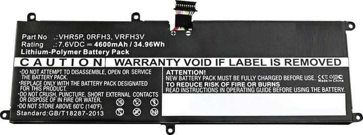 Actual product image Dell Btry Pri 35whr 2c Lith Simplo (2 Cells)