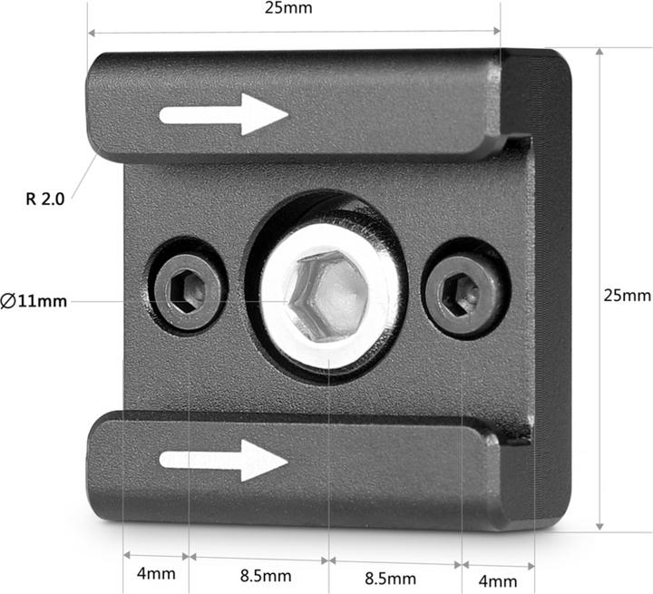 Image du produit SmallRig chaussure froide (Plaque de raccordement rapide)