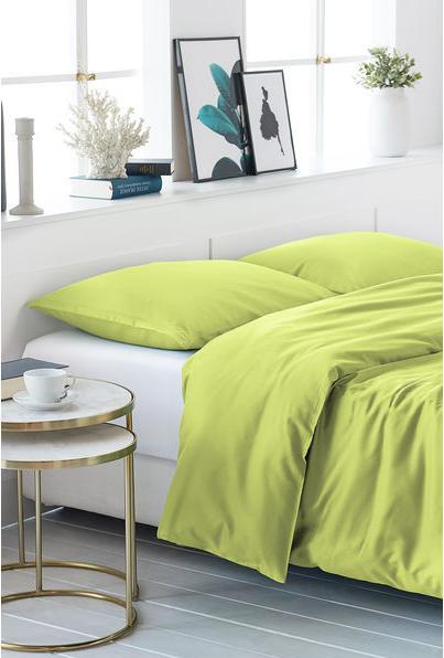 Immagine prodotto Living Home Uni raso (Set di biancheria da letto, 160 x 210 cm, 50 x 70 cm)