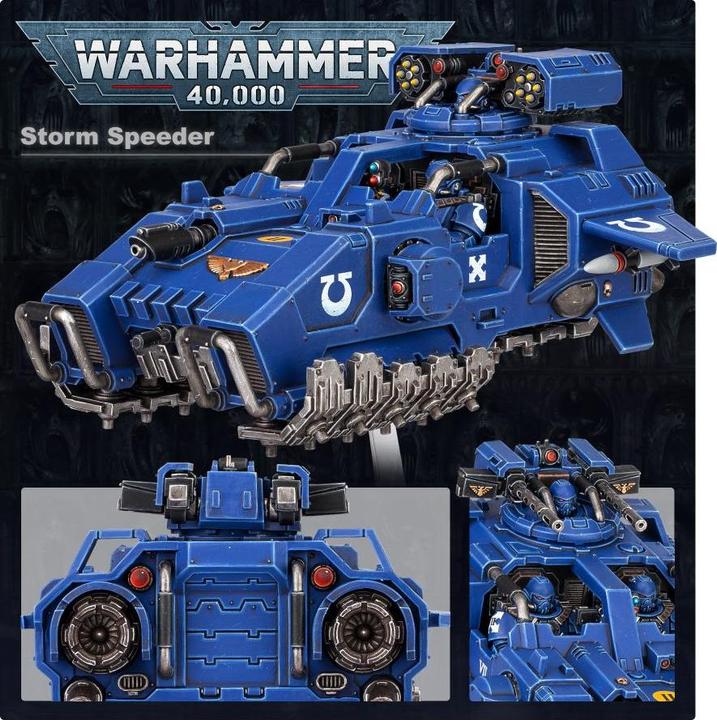 Image du produit Games Workshop Space Marines - Storm Speeder (Matières plastiques)