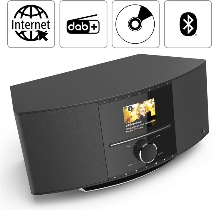 Actual product image Hama DIR3510SCBTX (DAB+, Web radio, Bluetooth, Wi-Fi)