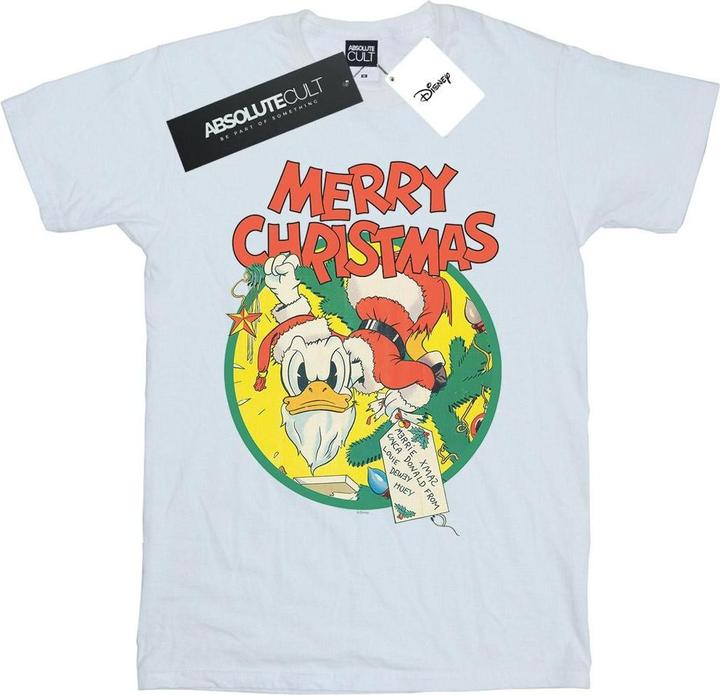 Disney Donald Duck Merry Christmas TShirt Jungen