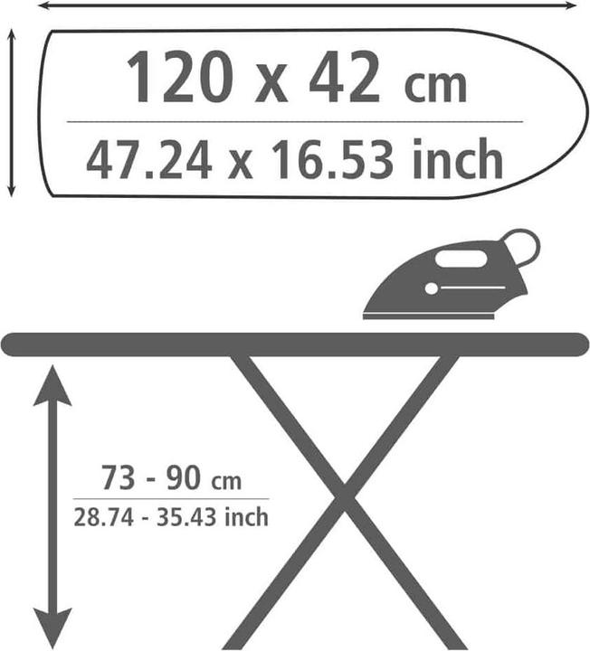 Image du produit Wenko Advance (120 x 42 cm)