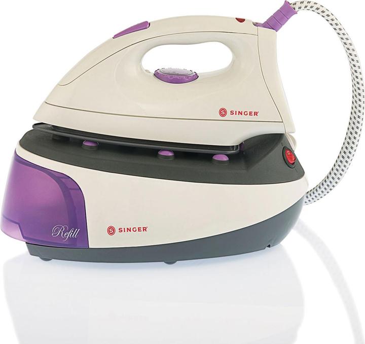 Singer SHG 2627 Kesseleisen 850 W 0,8 L Keramik Grau, Lila, Weiss (850 W)