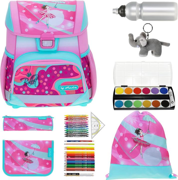 Herlitz Ballet Love Schulranzen-Set (16 l)