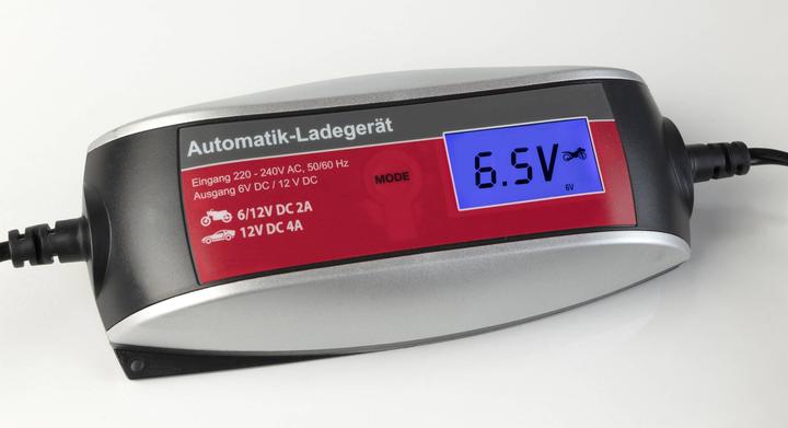 Actual product image HP Autozubehör Charger Smart (6V, 12V, 4 A)
