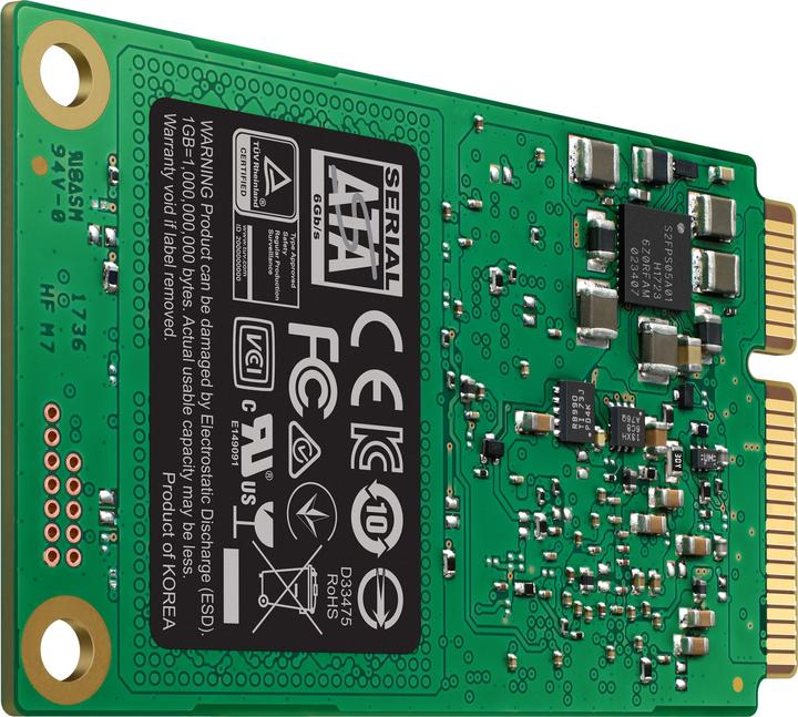 Actual product image Samsung 860 Evo (500 GB, mSATA)