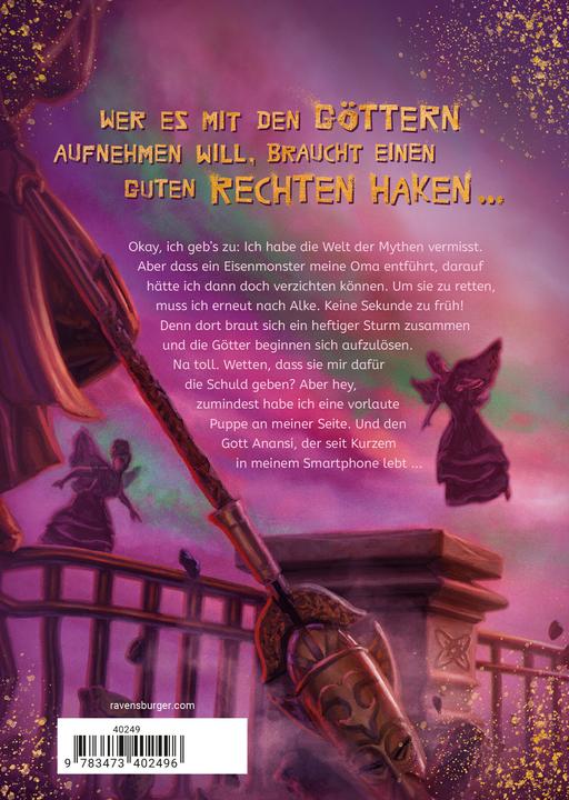Produktbild Ravensburger Tristan gegen die Götter, Band 2: Weltensturm (Deutsch, Kwame Mbalia, Leo Strohm, Eric Wilkerson, Rick Riordan, 2025)