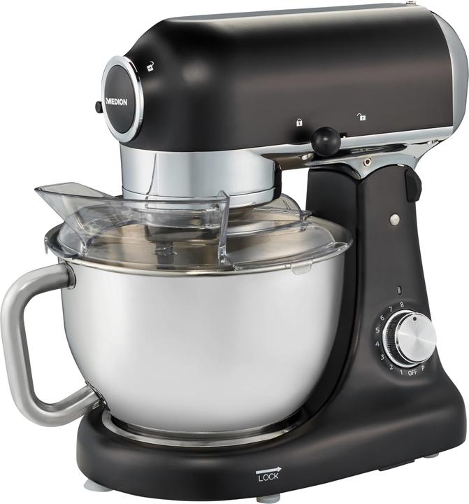 Medion Küchenmaschine MD 16480 Schwarz (1000 W)