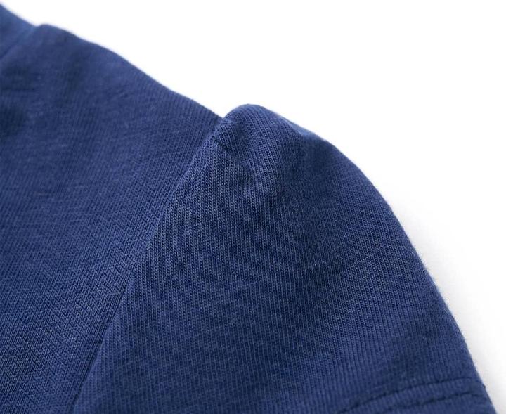 Immagine prodotto VidaXL Maglietta da bambino blu navy 128,Materiale: 95 % cotone. 5 (128)